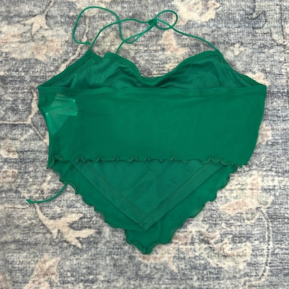 Floerns Green Halter Top size small. NWOT! - Picture 6 of 8